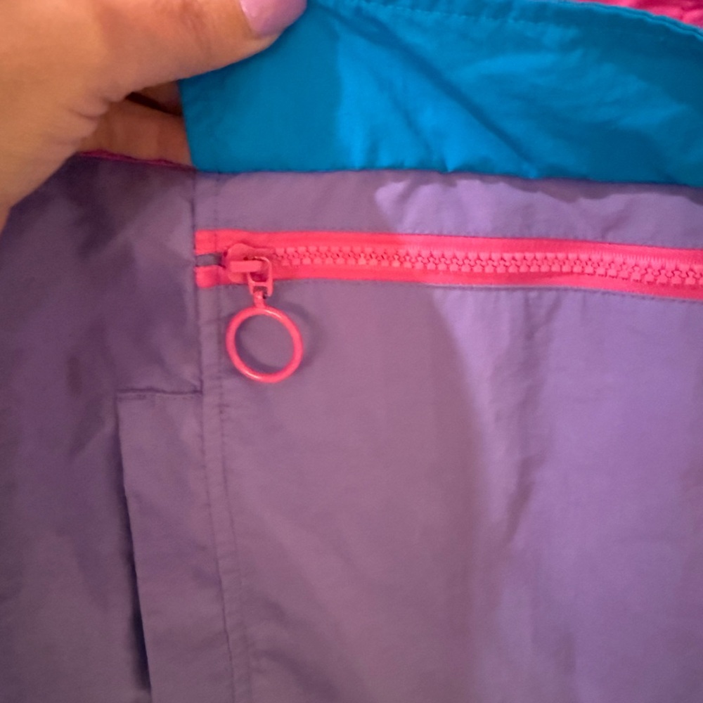 VTG aLab Colorful Ladies Windbreaker Jacket - Picture 3 of 6